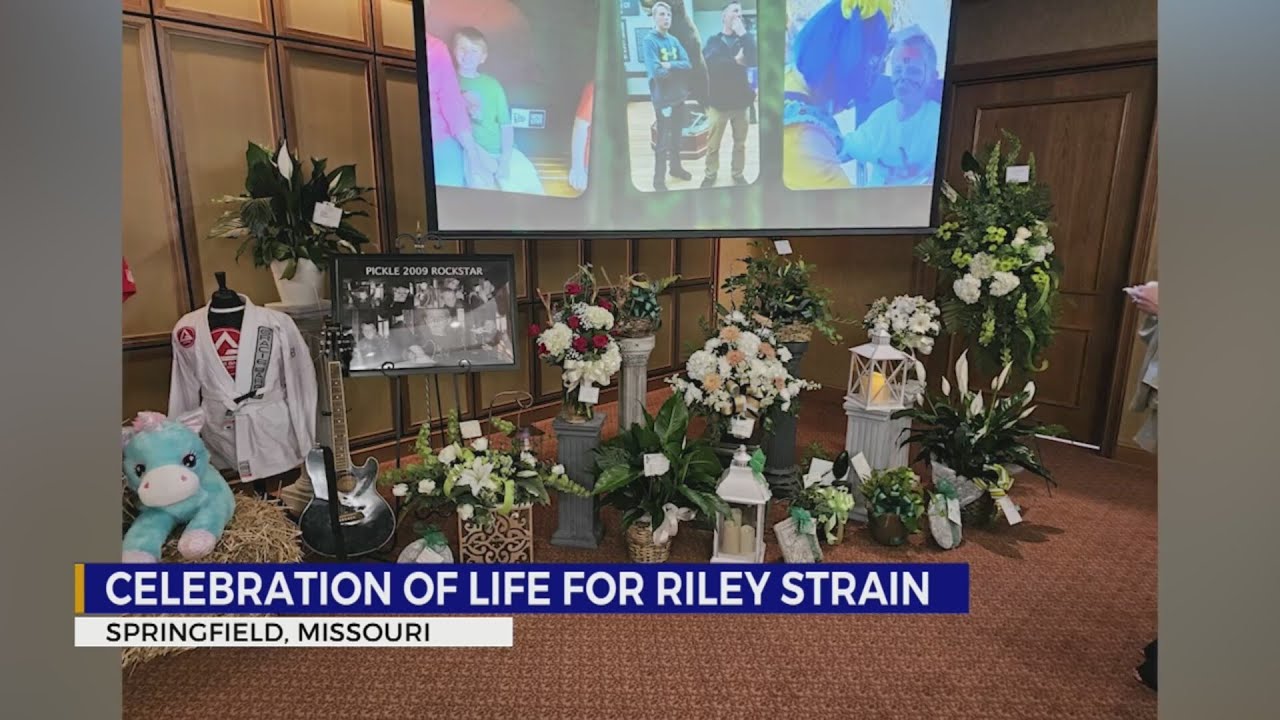 Celebration of life held in Missouri for Riley Strain YouTube