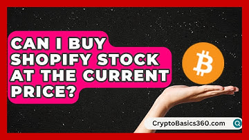 Can I Buy Shopify Stock at the Current Price? | Stock and Options Playbook
