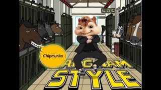 Oppa Gangnam Style Chipmunks version