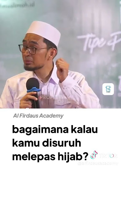 Bagaimana jika anda di suruh suami lepas jilbab? #ngaji #ustadz @AdiHidayatOfficiaI #fyp
