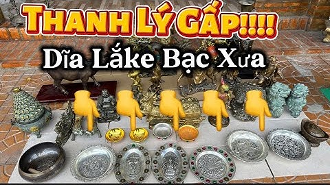 Dĩa bạc xưa _ Trâu cõng cò _ Bình tứ linh bằng đồng. Trưa 14/4 #đồcổcầnthơ #đồcổ