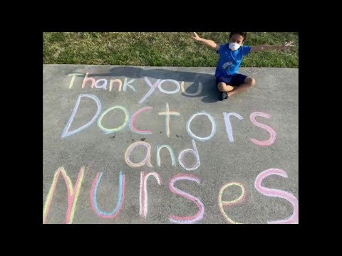 First-grade students to Broward Health workers: 'You are our new super heroes.
