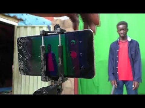 Nigerian teens make sci-fi films with smartphones