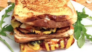 TRIPLE CHEESE TOASTIE DOUBLE BEEF CHEESE BURGER - Greg's Kitchen