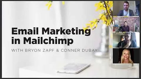 Email Marketing in Mailchimp with Bryon Zapf & Con...