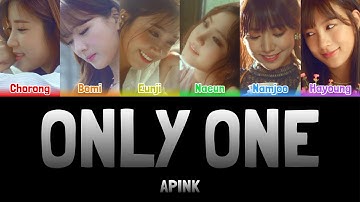 APINK - ONLY ONE (내가 설렐 수 있게) [Colour Coded Lyrics Han/Rom/Eng]