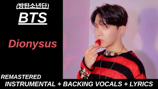 BTS (방탄소년단) 'Dionysus' Karaoke With Backing Vocals + Lyrics [REMASTERED] Net Worth