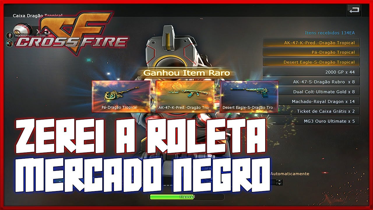 RX 6600 CROSSFIRE BUGUEI A ROLETEI 100 CAIXA DRAGÃO  TROPICAL