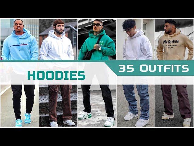 35 Hoodie Outfit Ideas for Winter 2024