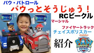 パウ・パトロール　パウっとそうじゅう！　RCビークルでshinkun遊んでみたよ！！