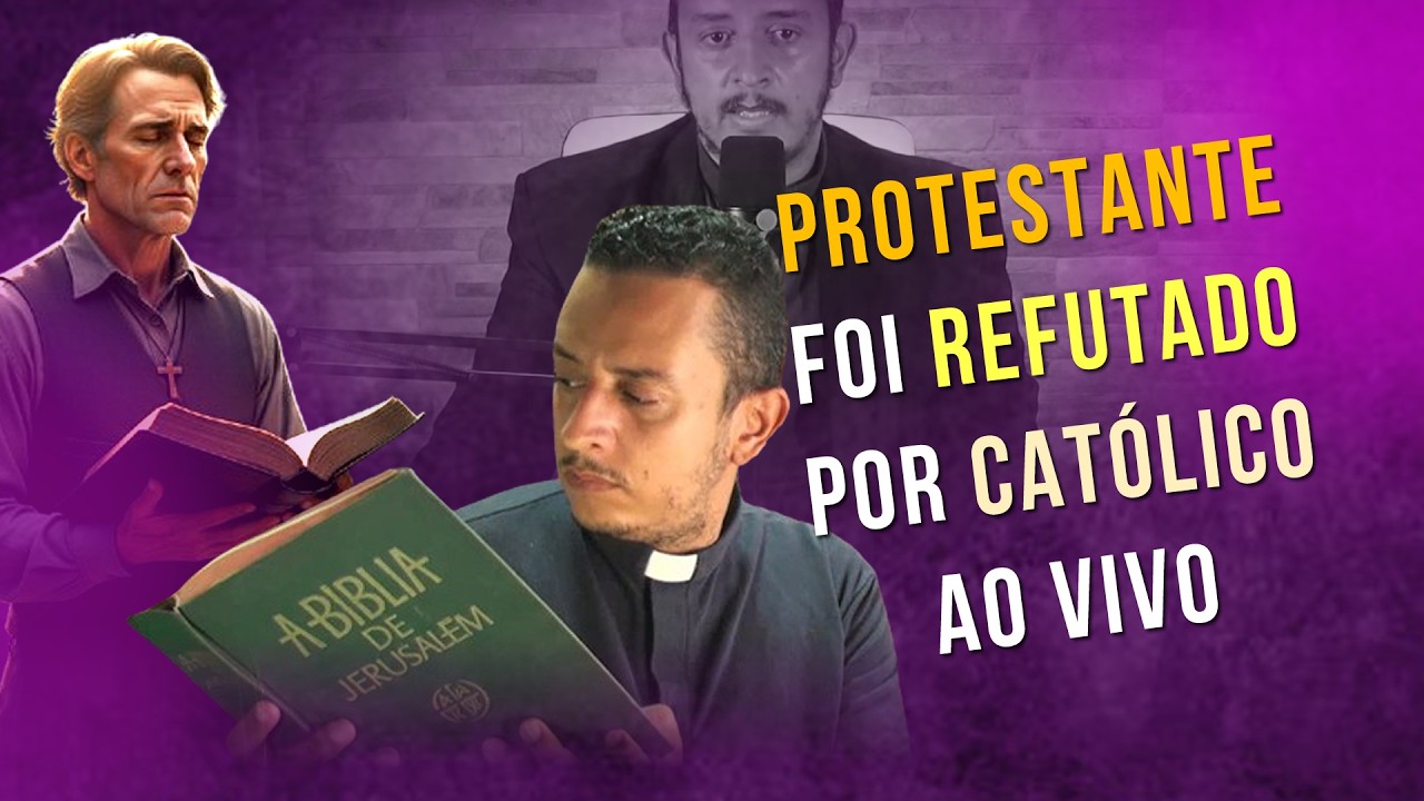 O DIÁCONO CATÓLICO FICOU BRAVO COM COMENTÁRIO AO VIVO?