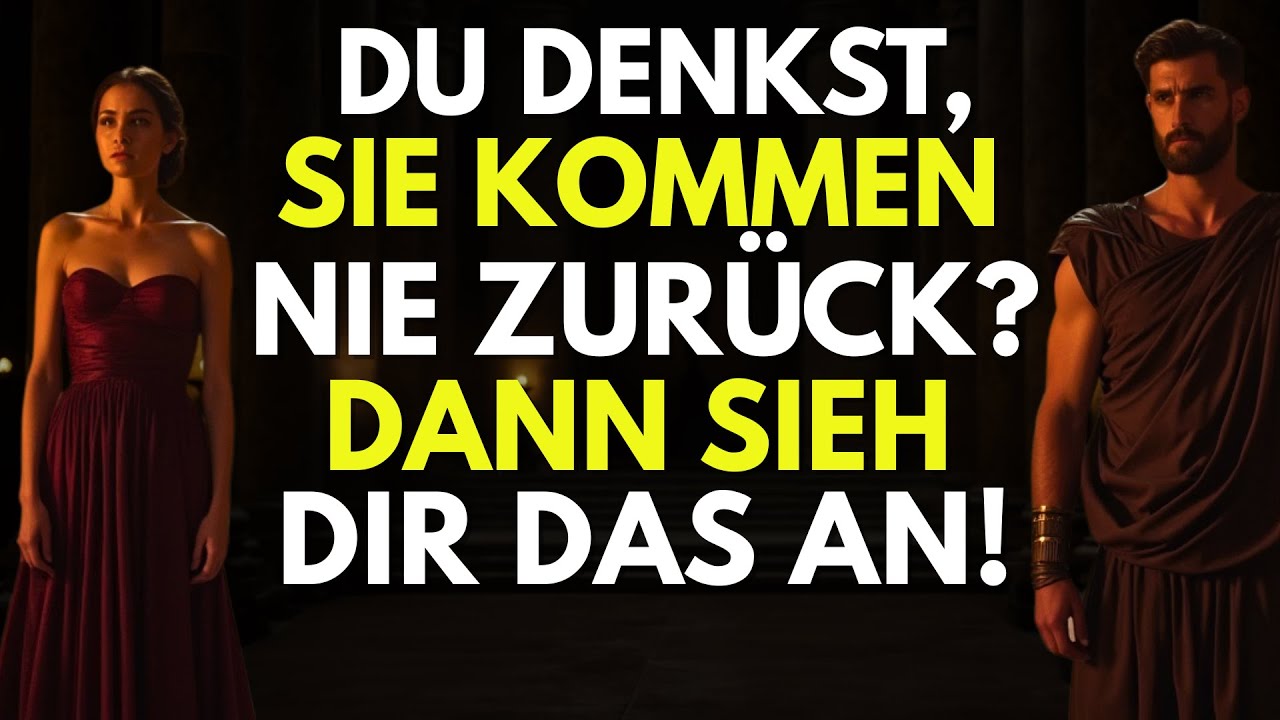Schau Das, Wenn Du Glaubst, sie Kommen Nie Zurück | Stoizismus