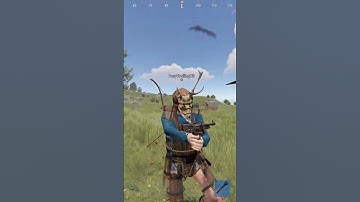 He jumped over my mace in rust  #rust #rustgame #rustsolo