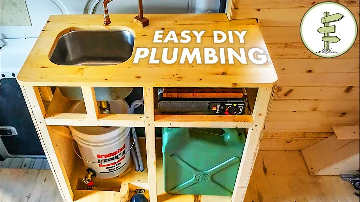 Cheap & Easy DIY Camper Van Plumbing System - Van ...