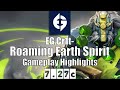 Earth Spirit | EG.Cr1t- | Roaming Earth Spirit Highlights | 7.27c Gameplay Highlights