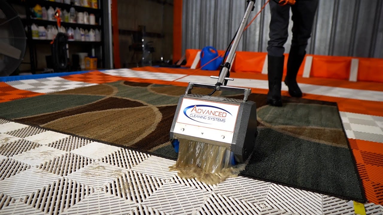 This FILTHY rug has a NEVER ENDING supply of DIRT hidden in its fibers! -  YouTube