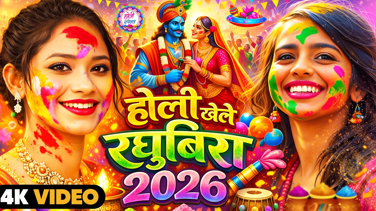 #Video | होलिया खेले राम लाला | Bhakti Holi Song 2026 | भक्ति होली गीत 2026 | New Holi Geet 2026