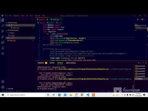 unexpected indent python error | IN HINDI 2022