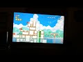 New Super Mario Bros Wii Part 7 - Area 4 Beach Stage Part 1/2 Wendy Castle Fight