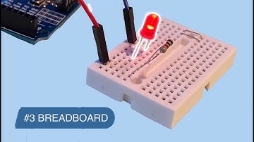 Arduino für Anfänger #3: Blinkende LED auf Breadboard programmieren (Deutsch)