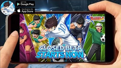 CAPTAIN TSUBASA: ACE (EN/BETA) 2023 Online Anime Football-Game Mobile CBT-Gameplay