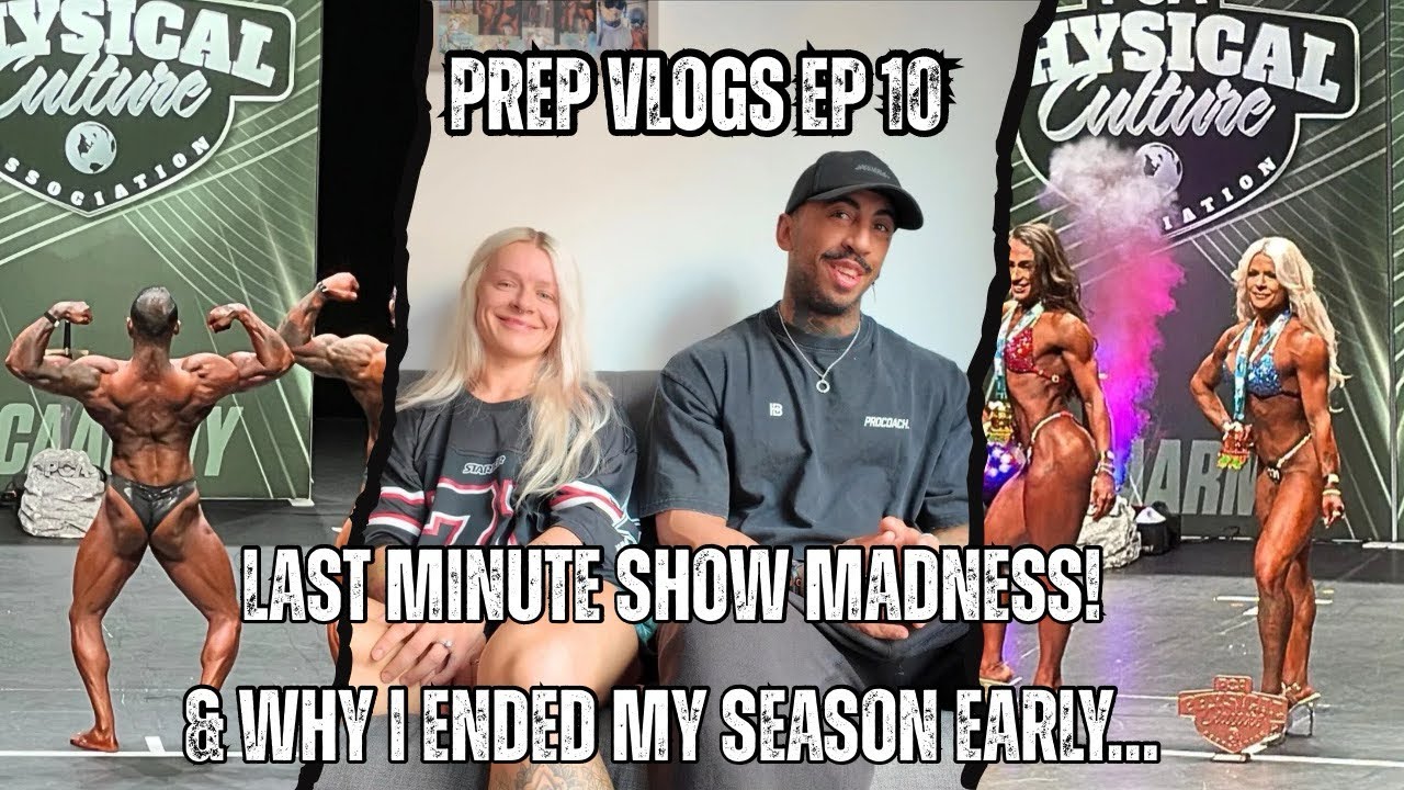 Show Weekend Chaos | Pump Ups, PCA & 2 BrosRecap & Why I Ended My Season Early I| prep vlogs EP 10