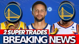 CONFIRMED NOW! 2 TRADES FOR THE WARRIORS, WELCOME! NEWS FROM THE GOLDEN STATE WARRIORS.