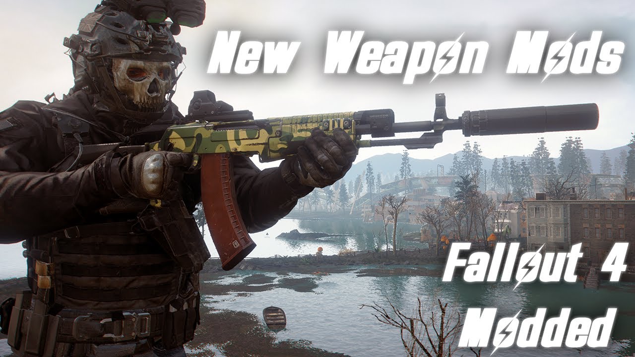 3 AWESOME Fallout 4 Weapon Mods you MUST HAVE! - YouTube