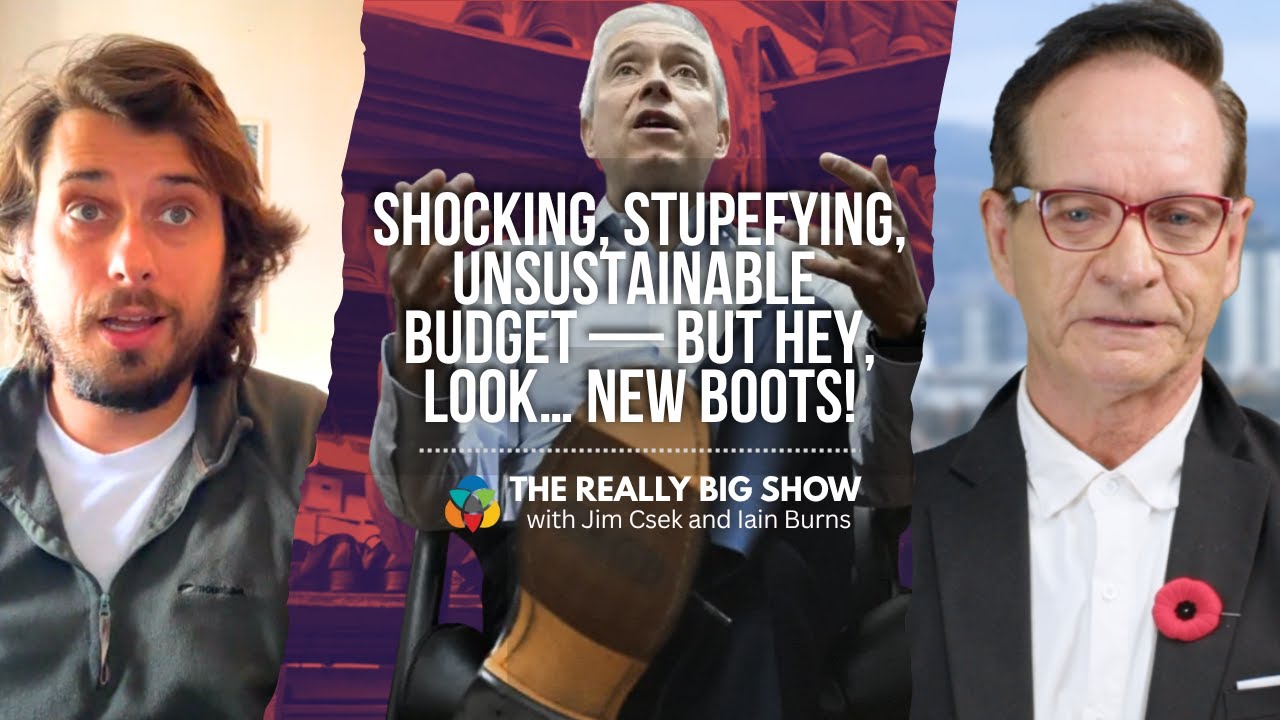 'Shocking, Stupefying, Unsustainable' budget: But hey look new boots