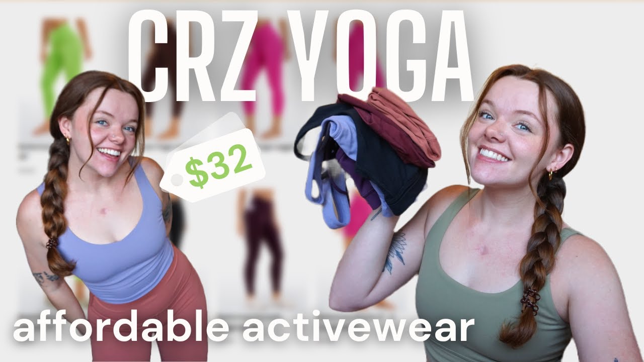 Affordable Activewear | CRZ Yoga x Butterluxe Review/Haul | Amazon