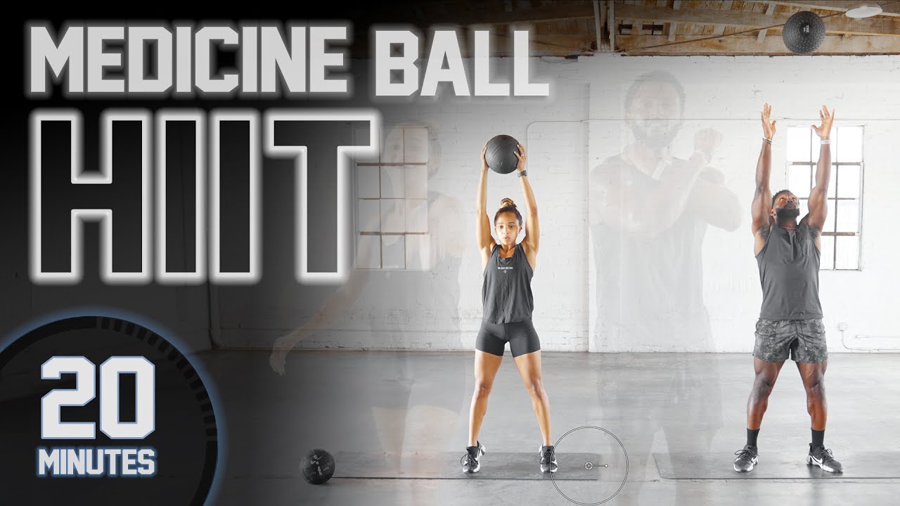 20 Minute FULL BODY Medicine Ball HIIT Workout 
