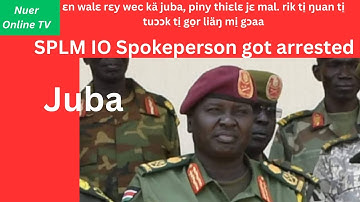 kuäär lääri̠ SPLM IO caa jɛ yiɛn rɛy wec kä juba, kua̱c kɛ mɛn bi̠ tuɔɔk rɛy wec kä juba.