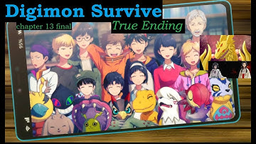 PS4 Digimon Survive - chapter 13 final true end/ true ending walkthrough