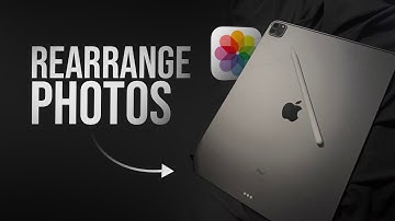 How to Rearrange Photos on iPad (tutorial)