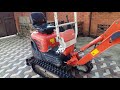 Японский мини экскаватор KUBOTA K008-3 с ПСМ  2012 год.