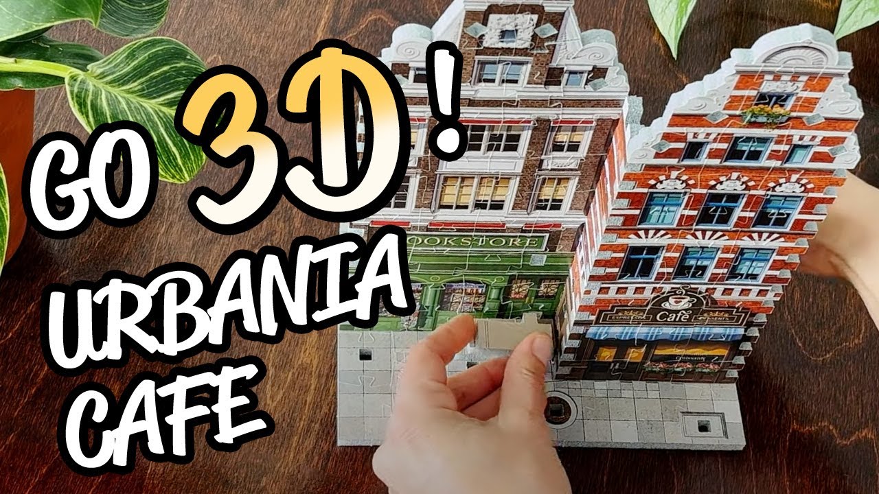Assembly Instructions Urbania Cafe 3D Jigsaw Puzzle YouTube