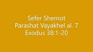Torah Chanting - Sefer Shemot - Parashat (Portion) Vayakhel al. 7 screenshot 5