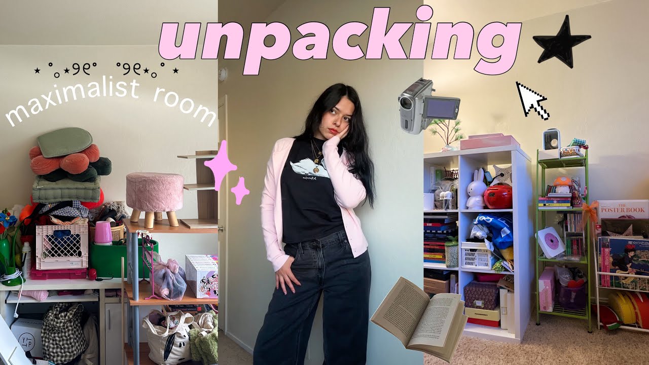 РАСПАКОВКА МОЕЙ МАКСИМАЛИСТИЧЕСКОЙ КОМНАТЫ
