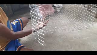 Paano gumawa ng fishtrap o bubo gamit ang mital screen