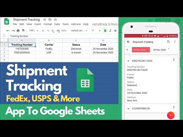 Tracking system for FedEx, UPS, USPS parcels with plotting on the Google  maps