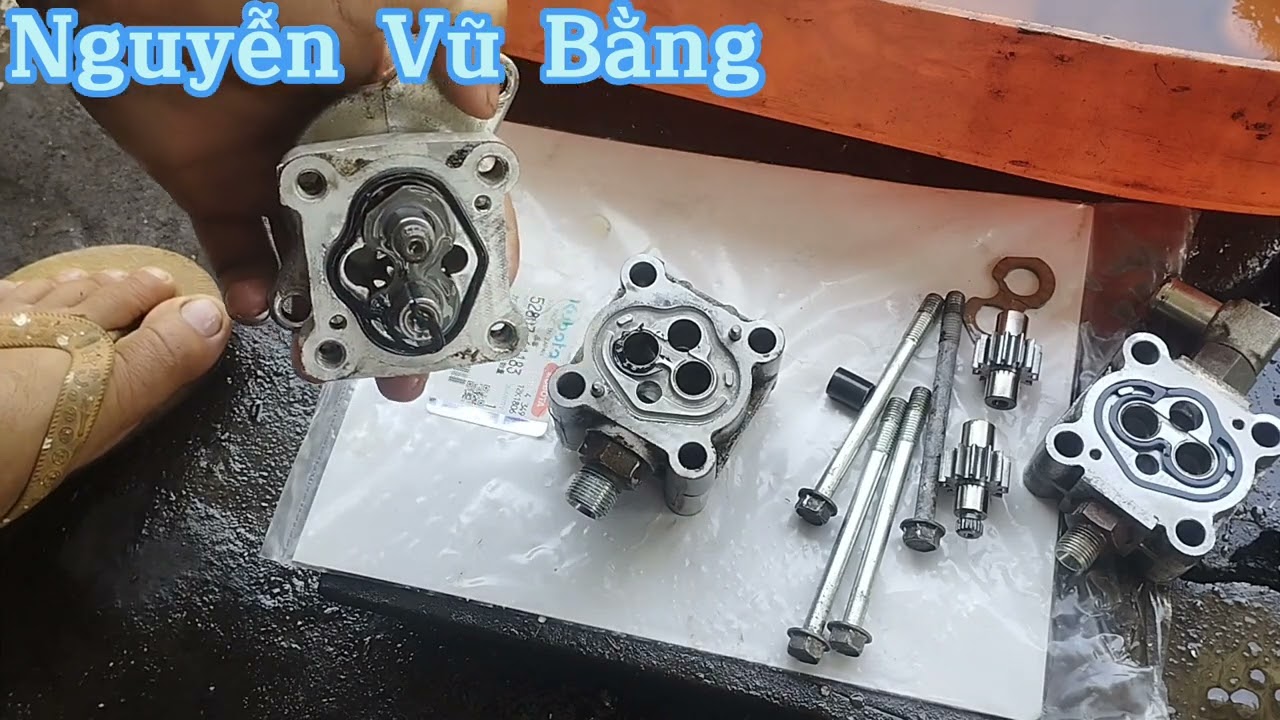 Phục Hồi Bơm Kiển Máy KuBoTa DC70 tập 02