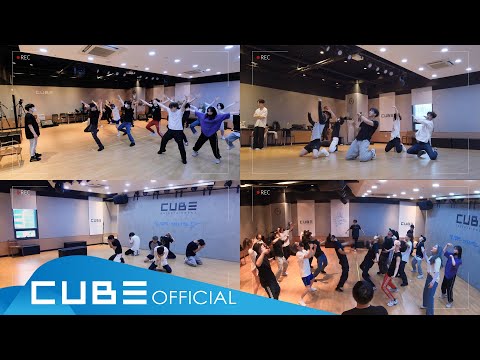 펜타곤(PENTAGON) - Road to Kingdom👑 4th Stage '바스키아(Basquiat)' (Choreography Practice Video)