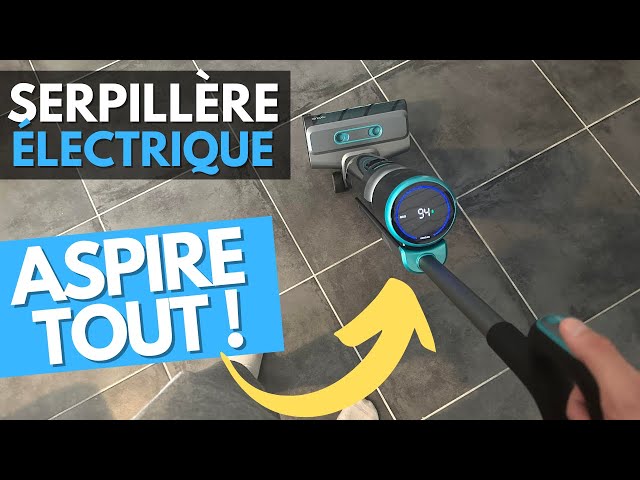 Je teste ce balai serpillère électrique (et je suis bluffé !) 