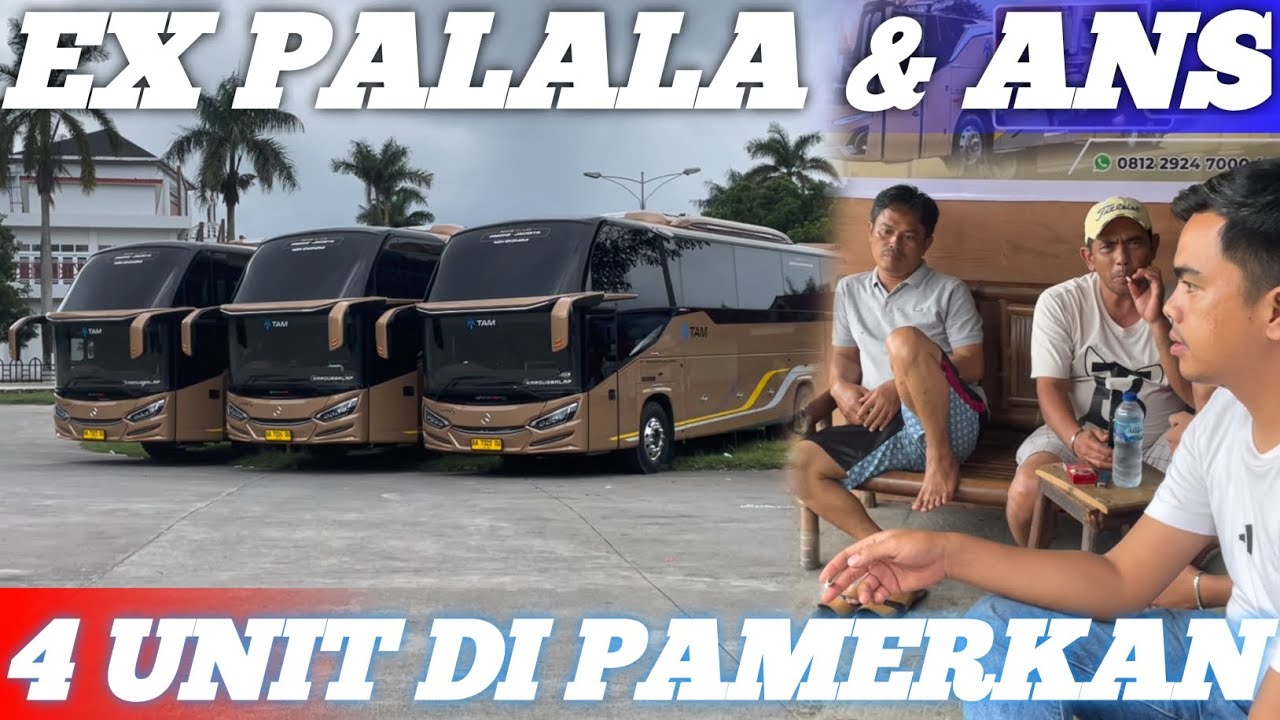 4 unit di pamerkan ex palala & ans gabung di tam ini dia lokasi loket tam di terminal bareh solok 