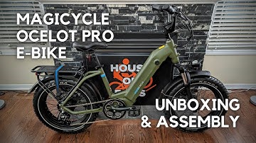 Magicycle Ocelot Pro E-Bike ⚡ Unboxing & Assembly