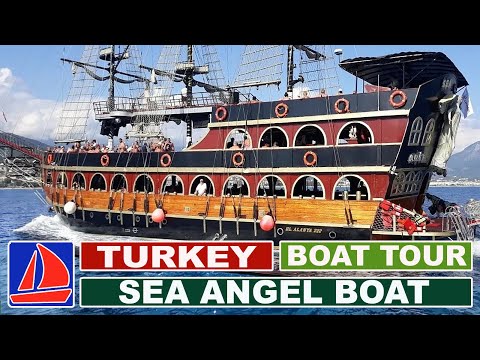 Турция Аланья / Морской тур на яхте / SEA ANGEL BOAT