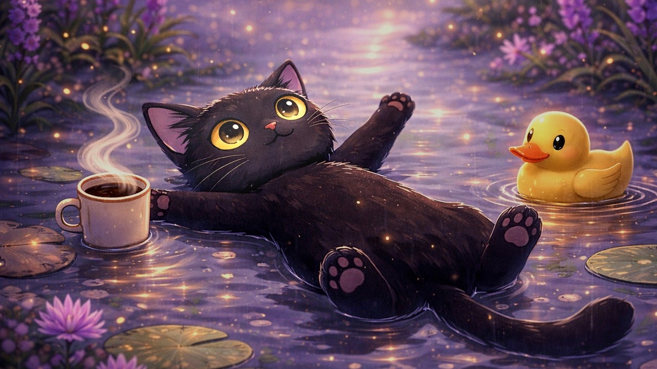 Rainy Lo-Fi Jazz for Study & Focus 🌧️ Relaxing Night Music — It’s Okay to Rest Sometimes