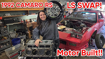 1992 Third Gen Camaro LS Swap - We Get The Motor Built!!!