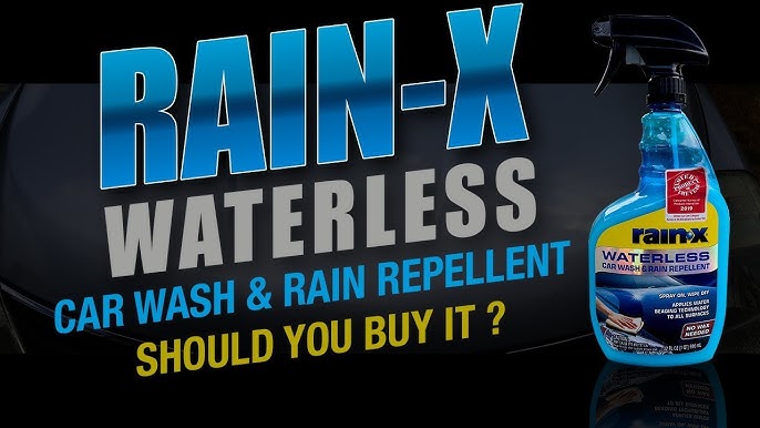Rain-X 620100W Waterless Car Wash and Rain Repellent, 32 fl-oz