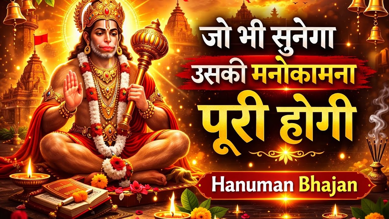 जो भी सुनेगा उसकी मनोकामना पूरी होगी | हनुमान भजन | Kumud Bhakti Dhara